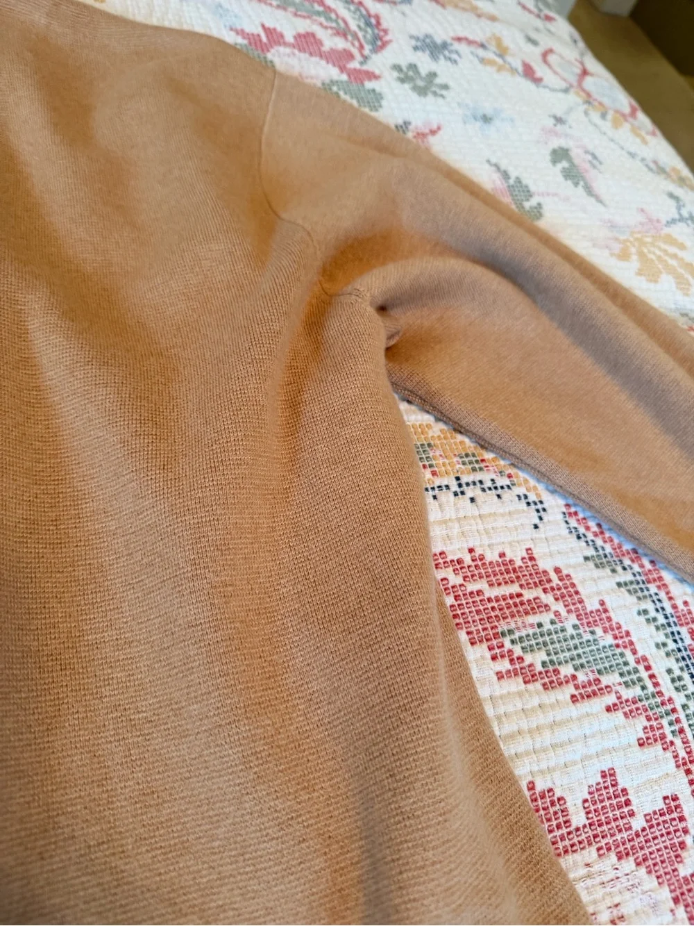 J. Crew Long sweater blazer with side slits - Hthr Khaki